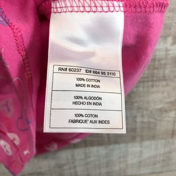 Puma Baby Girl Polo Dress Pink Hearts, 6-9 months - Picture 3 of 5